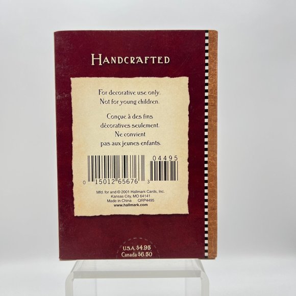 Hallmark Keepsake TWAS THE NIGHT BEFORE CHRISTMAS Santa Claus NEW In Box 2001 - Picture 5 of 9